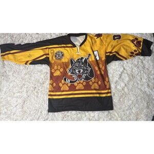 Chicago Wolves 2005-06 Season Ticket Jersey – 28 or more Signatures Men’s Large